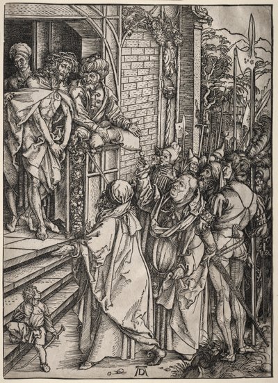 Wielka męka: Chrystus ukazany ludowi autorstwa Albrecht Dürer