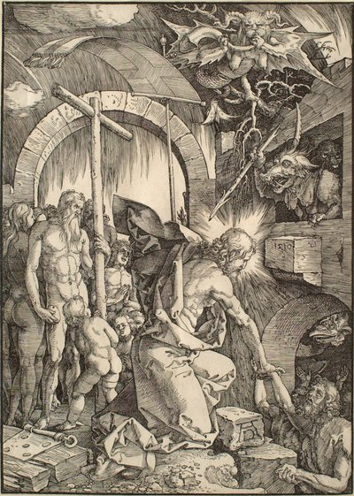 Wielka Pasja: Chrystus w otchłani autorstwa Albrecht Dürer