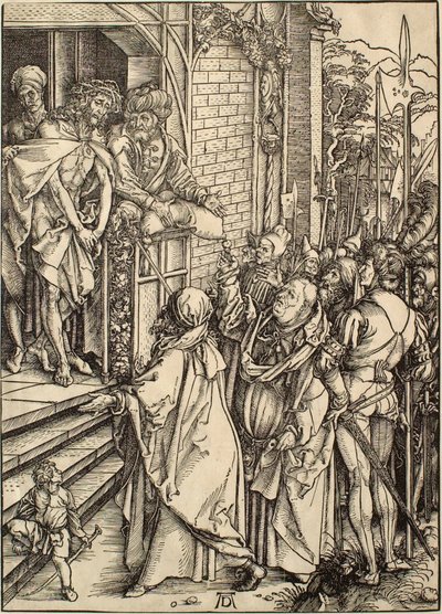 Wielka Pasja: Ecce Homo autorstwa Albrecht Dürer