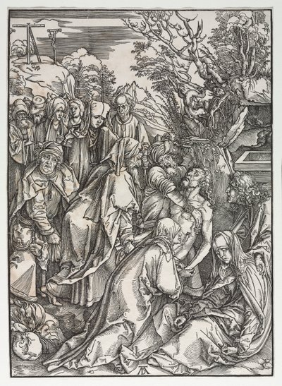 Wielka pasja: osadzanie autorstwa Albrecht Dürer