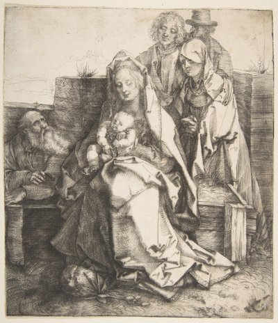 Święta Rodzina, 1512-13. autorstwa Albrecht Dürer
