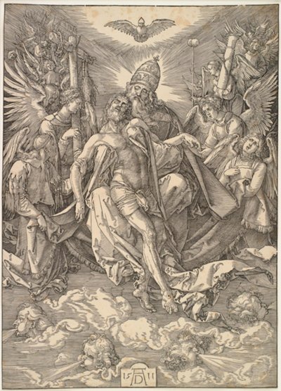Święta trójca autorstwa Albrecht Dürer