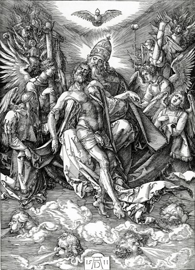 Trójca Święta, 1511 autorstwa Albrecht Dürer