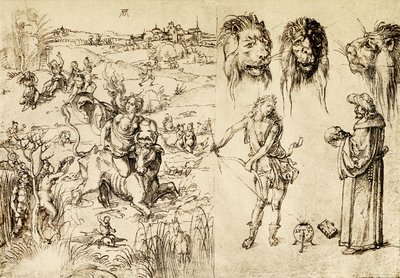 Porwanie Europy autorstwa Albrecht Dürer