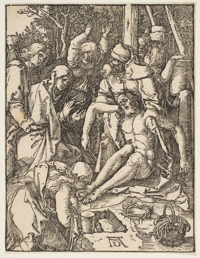Lamentacja z Małej pasji, ca. 1509. autorstwa Albrecht Dürer