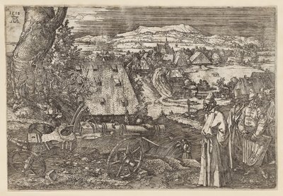 Pejzaż z armatą autorstwa Albrecht Dürer