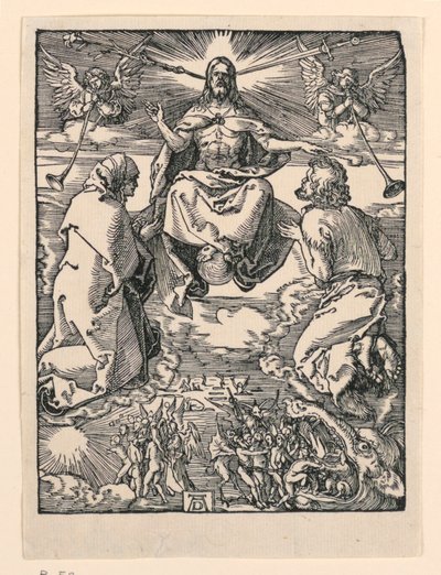 Sąd Ostateczny, z serii „Mała pasja” autorstwa Albrecht Dürer