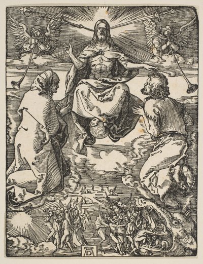 Sąd Ostateczny, z Małej pasji, ca. 1510. autorstwa Albrecht Dürer