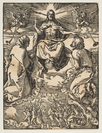 Sąd Ostateczny, z Małej pasji, ca. 1510. autorstwa Albrecht Dürer