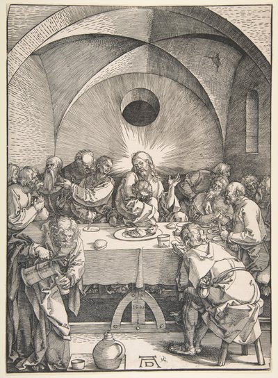 Ostatnia Wieczerza autorstwa Albrecht Dürer