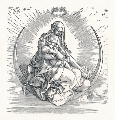 Życie Dziewicy, 1511, 1906 autorstwa Albrecht Dürer
