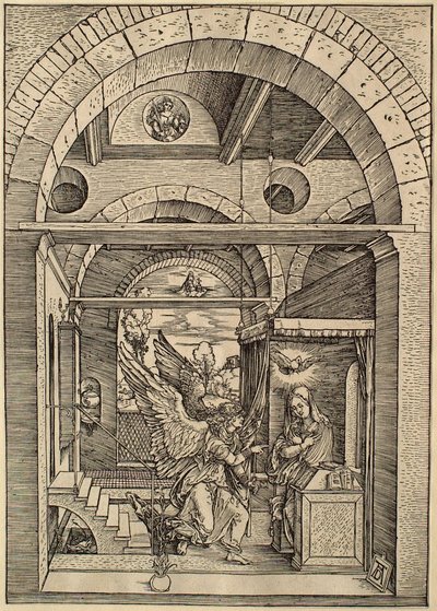 Życie Marii Panny: Zwiastowanie autorstwa Albrecht Dürer