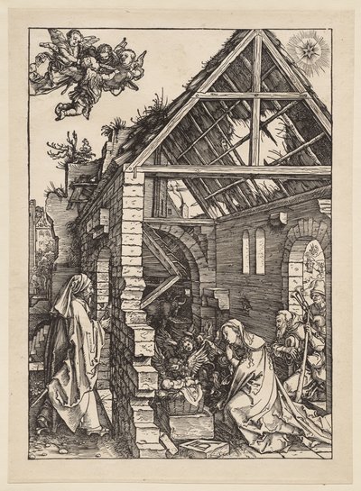 Życie Marii Panny: Narodzenie Chrystusa autorstwa Albrecht Dürer