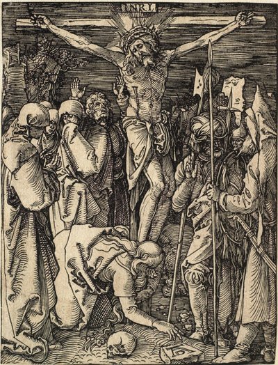 Mała Pasja: Ukrzyżowanie autorstwa Albrecht Dürer
