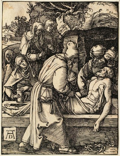 Mała Pasja: Zdjęcie z krzyża autorstwa Albrecht Dürer
