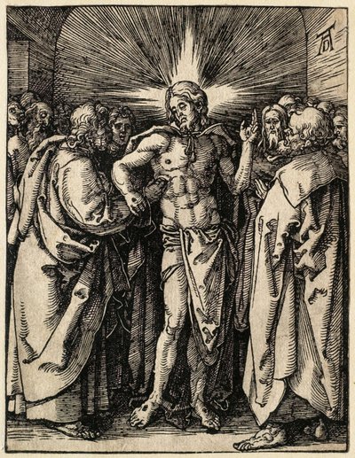 Mała Pasja: Niewierny Tomasz autorstwa Albrecht Dürer