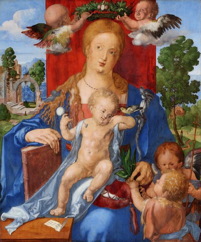 Madonna z wąsatką autorstwa Albrecht Dürer