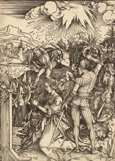 Męczeństwo św. Katarzyny, ok. 1930 14971499. autorstwa Albrecht Dürer