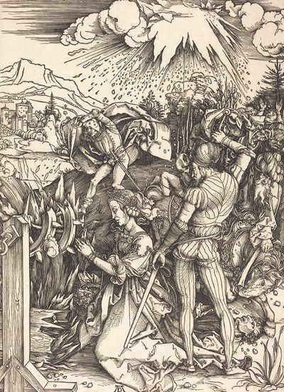 Męczeństwo św. Katarzyny, ok. 1930 14971499. autorstwa Albrecht Dürer