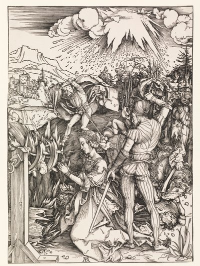 Męczeństwo św. Katarzyny autorstwa Albrecht Dürer