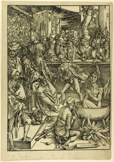 Męczeństwo św. Jana z Apokalipsy autorstwa Albrecht Dürer