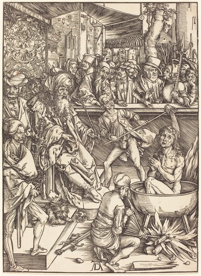 Męczeństwo świętego Jana Ewangelisty autorstwa Albrecht Dürer