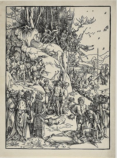 Męczeństwo dziesięciu tysięcy autorstwa Albrecht Dürer