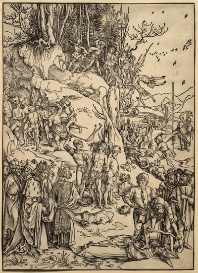 Męczeństwo dziesięciu tysięcy autorstwa Albrecht Dürer