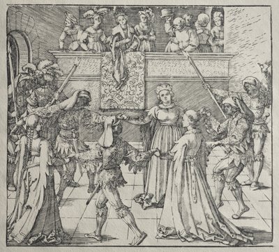 Maskarada autorstwa Albrecht Dürer