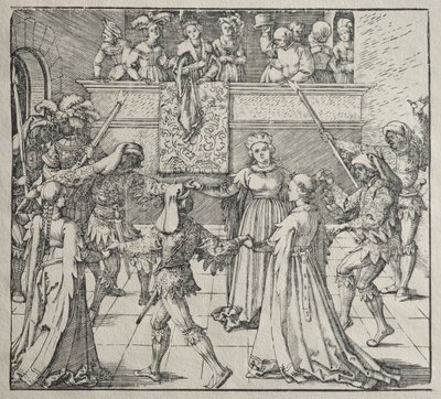 Maskarada. autorstwa Albrecht Dürer