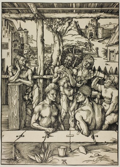 Kąpiel męska autorstwa Albrecht Dürer