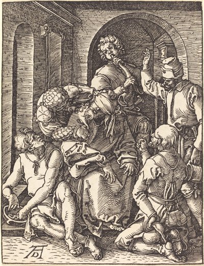 Naśmiewanie się z Chrystusa autorstwa Albrecht Dürer