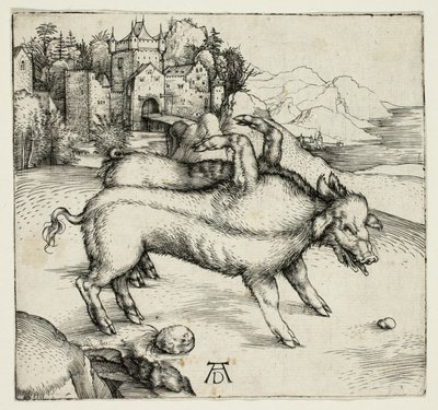 Potworna Siecha Landsera autorstwa Albrecht Dürer