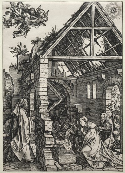 Narodzenia, c. 1502-1503. autorstwa Albrecht Dürer