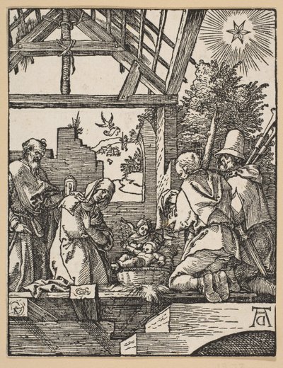 Narodzenia, z Małej pasji.n.d. autorstwa Albrecht Dürer