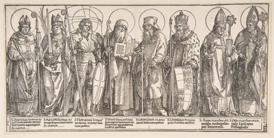 Święci Patroni Austrii, 1515-17. autorstwa Albrecht Dürer