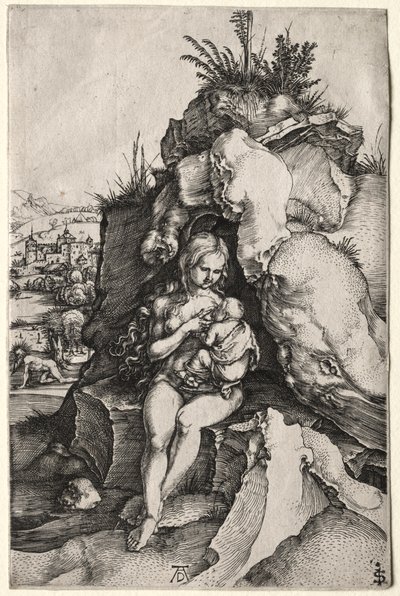 Pokuta św. Jana Chryzostoma, c. 1497. autorstwa Albrecht Dürer
