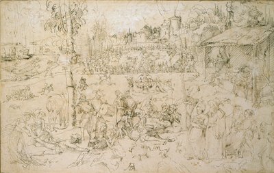 Przyjemności świata, początek XVI wieku autorstwa Albrecht Dürer