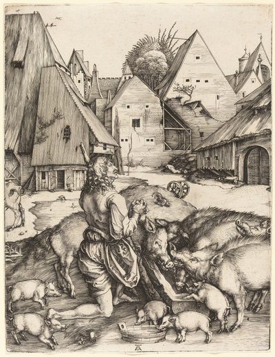 Syn marnotrawny autorstwa Albrecht Dürer