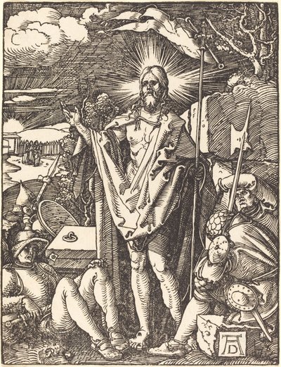 Zmartwychwstanie autorstwa Albrecht Dürer