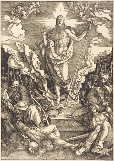 Zmartwychwstanie autorstwa Albrecht Dürer