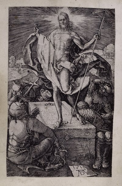 Zmartwychwstanie, 1512 autorstwa Albrecht Dürer