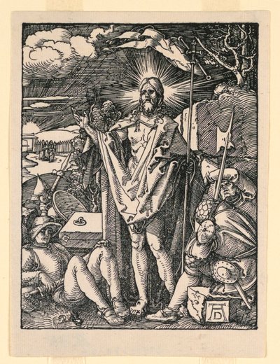 Zmartwychwstanie, z serii Mała pasja autorstwa Albrecht Dürer