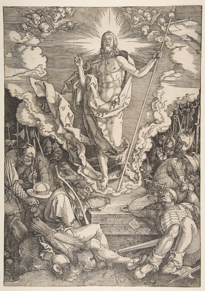 Zmartwychwstanie.n.d. autorstwa Albrecht Dürer