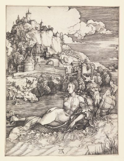 Morski potwór autorstwa Albrecht Dürer