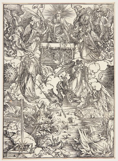 Siedem trąb autorstwa Albrecht Dürer