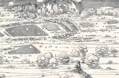Oblężenie twierdzy II, 1527 1906 autorstwa Albrecht Dürer