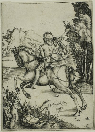 Mały kurier autorstwa Albrecht Dürer