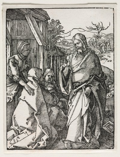 Mała pasja: Chrystus pożegnalny z Dziewicą. autorstwa Albrecht Dürer