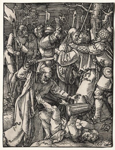 Mała pasja: zdrada Chrystusa autorstwa Albrecht Dürer